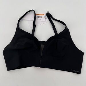 NWT Calvin Klein Invisibles Unlined Triangle Bra QF5380-001 Size S